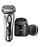 Braun Series 9290CC Men's Cordless Wet & Dry Electric Foil Shaver Electric Razor with Built-in Precision Trimmer, Travel Case and Clean & Charge System - 50min cordless usage