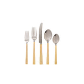 Vikko Crown - Topaz 20 Piece Gold Handle Set