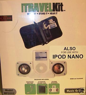 Music Gear Travel Kit for Ipod
