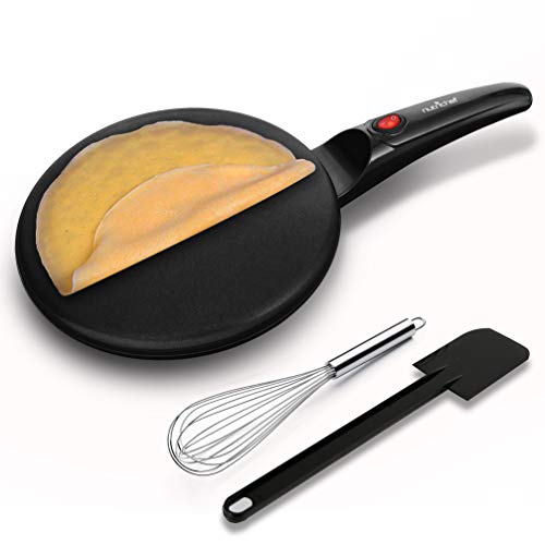 NutriChef Electric Griddle Crepe Maker Cooktop