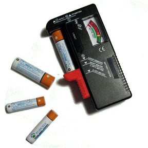 SE BT-168 Battery Tester  BATTTEST Test standard and rechargeable batteries: 9V, AA, AAA, C, D, 1.5V Button Type