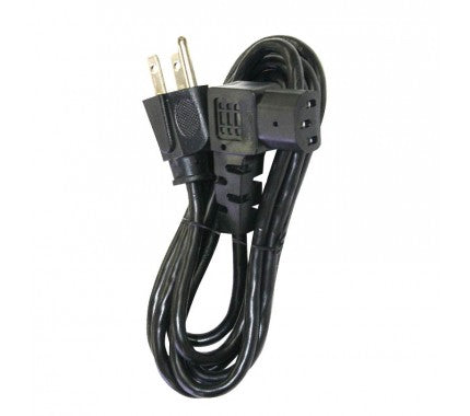 Trisonic PT-3402AA Right Angle Computer Power Cord