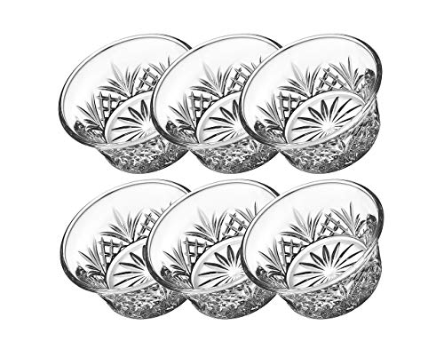 Godinger Dublin Crystal Mini Bowls, Set of 6