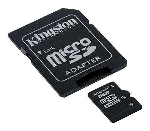 Kingston 8 GB microSDHC Class 4 Flash Memory Card MSD8GB