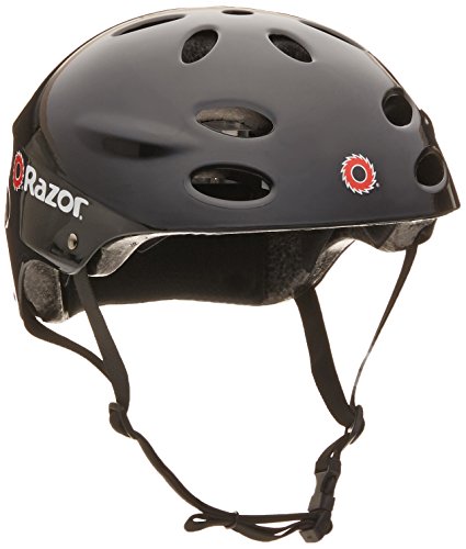 Razor V-17 Adult Multi-Sport Helmet, Black