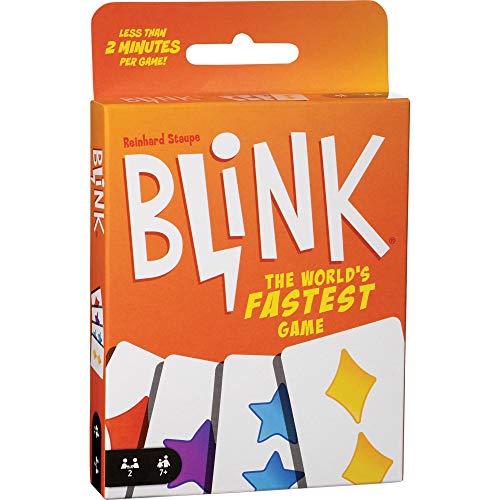 Reinhard Staupe's BLINK Family Card Game, Travel-Friendly, with 60 Cards and Instructions