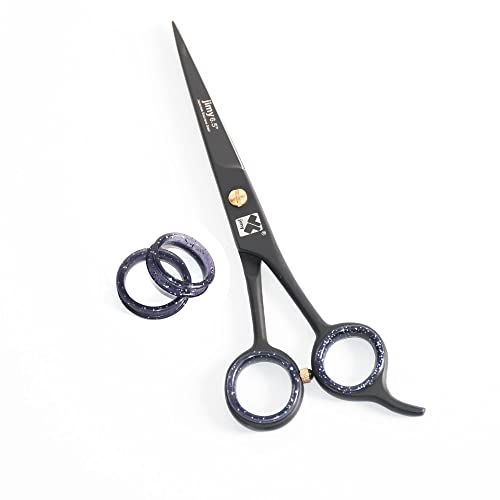 jimy Professional Hair Scissors 6.5" Stainless Steel Sharp, Smooth Razor Edge Series Hair Cutting Salon Scissors for Women and Men (Barber Shears)