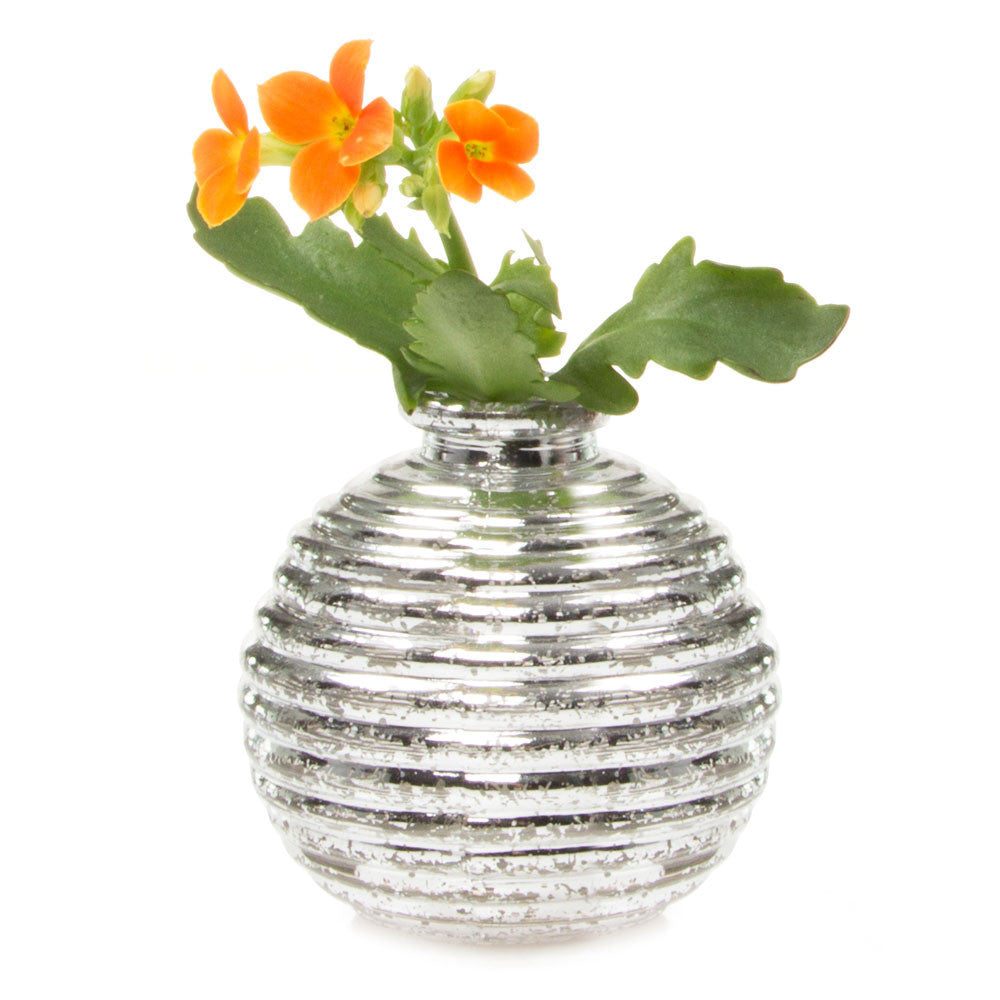 Chive Smasak Flower Vase, Silver