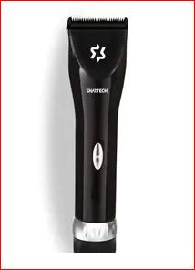 Shartech Hair Clipper Lightweight Cordless Rechargeable AND CORDED has 000 Blade Long Battery Life Comes With 4 Attachments 3, 5,7,9 mm.  Dual Voltage
