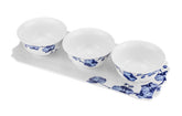 Joseph Sedgh Blue Garden Dip Set