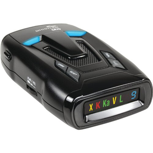 Whistler CR70 Laser-Radar Detector with Real Voice Alerts and Traffic Flow Signal Rejection
