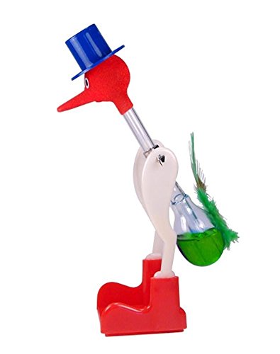 Westminster The Original Drinking Bird Science Toy, Tip the Beak into Water and it Drinks