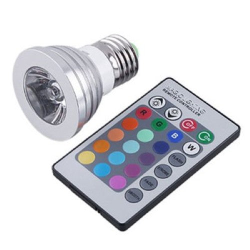 COLOR CHANGING LED BULB with remote Control