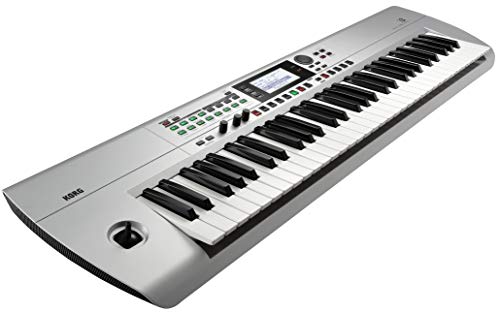 Korg i3 Music Workstation Arranger Keyboard, Silver