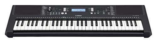 Yamaha Digital Keyboard PSR-E373, 61 Keys, 205 Accompanying Styles, 622 Instrument Voices, Touch Sensitive Keys, Smart Chord
