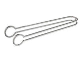 Godinger Stainless Steel Wire Ice Serving Tong, Silver