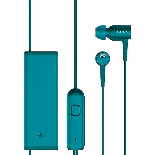 Sony - Bluetooth Sound Canceling In-Ear Headphone, With Remote and Mic, Blue