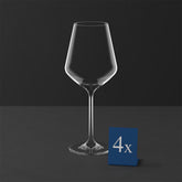 Villeroy & Boch La Divina Red Wine Clear Crystal Glass, Set of 4