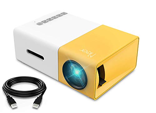 Meer Mini Portable Full Color Projector with Remote Control