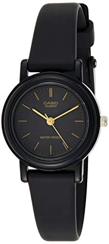 Casio Women's Core LQ139AMV-1E Black Resin Quartz Watch with Black Dial