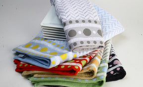 European Art Roseberry Collection 100% Cotton Dish Towel - Assorted Colors