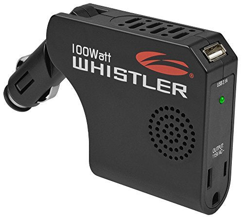 Whistler XP Series 100 Watt USB AC Power Inverter