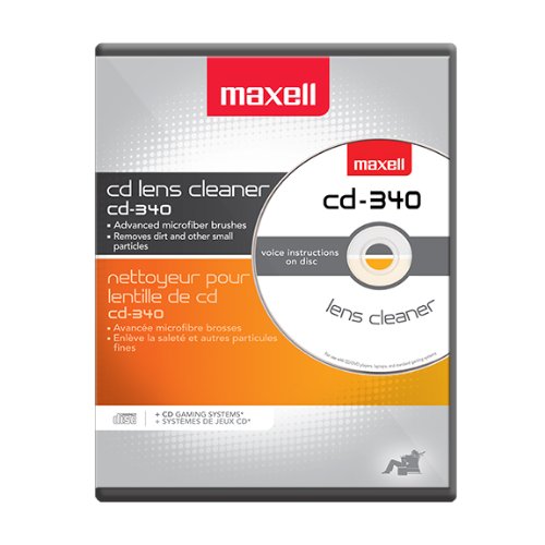 Maxell CD-340 CD Laser Lens Lens Cleaner (190048)