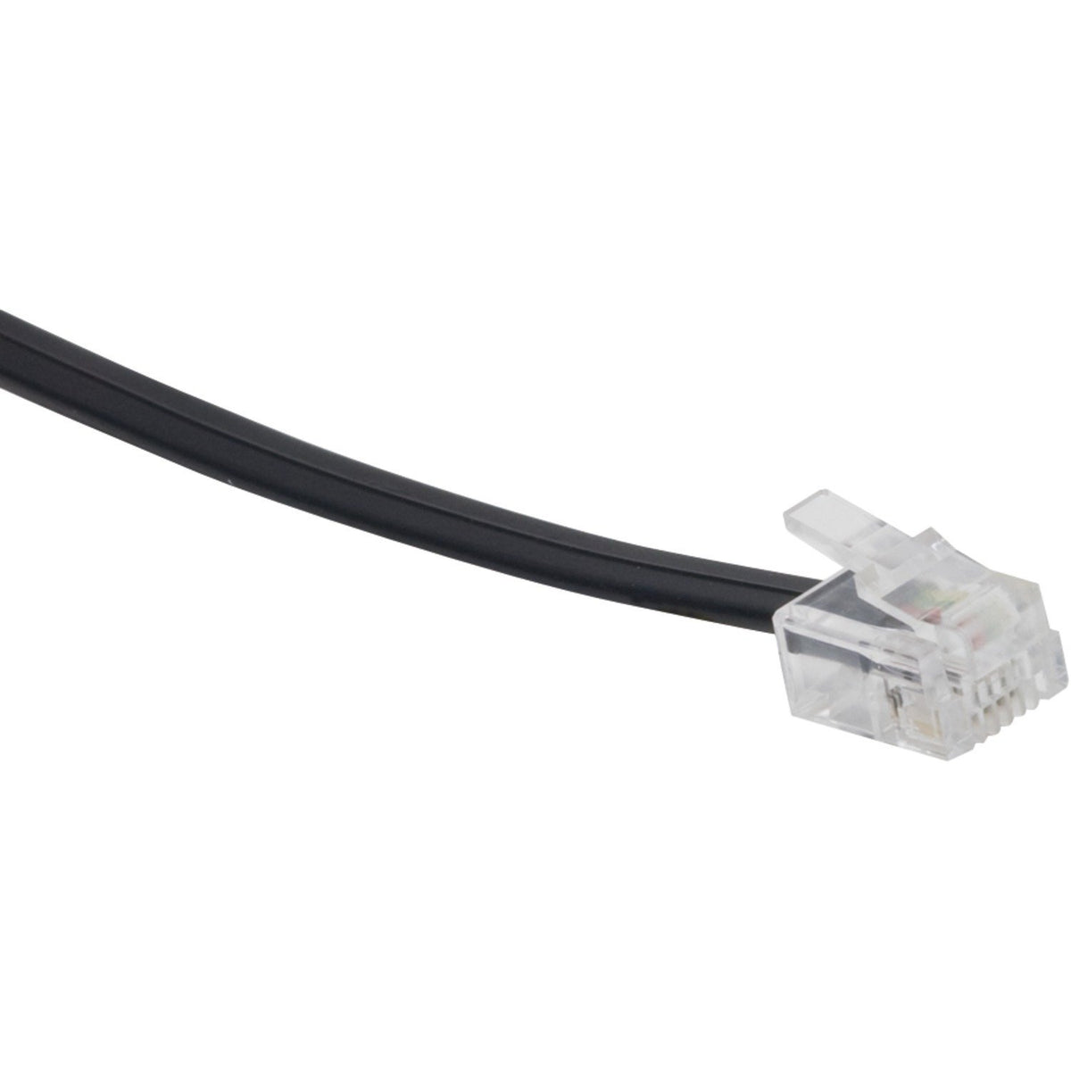 GE 76579 15' Telephone Line Cord, Black