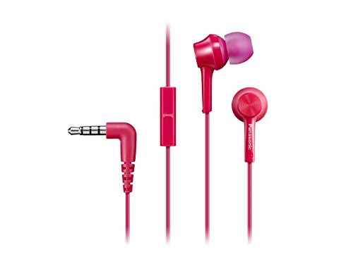 Panasonic Canal Type in-Ear Headphones Pink