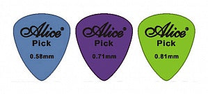 Alice AP12H Nylon Guitar Picks, 12 pack