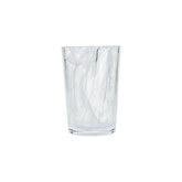 Fortessa Swirl White Ice Beverage Highball Glass 14oz, Set of 6