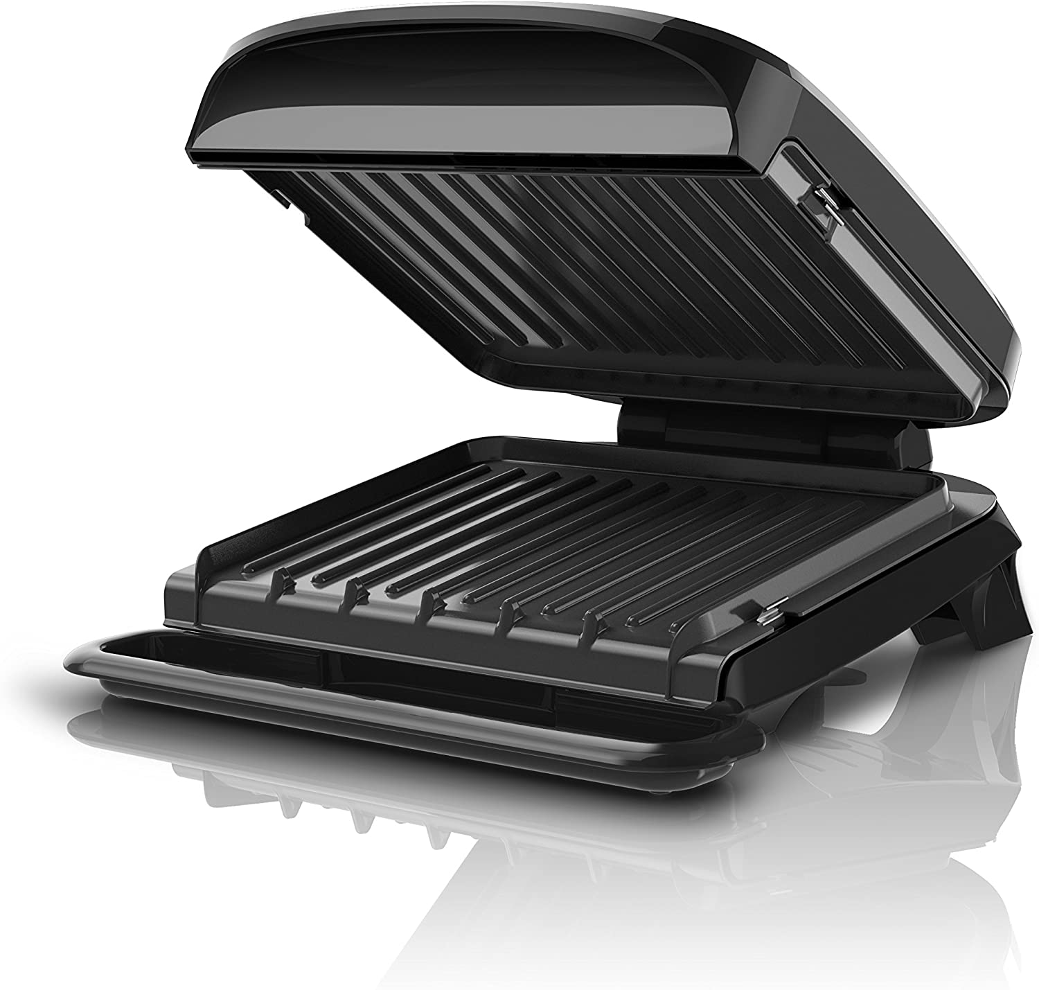 Removable Plates Black George Foreman Grill Removable Plates New