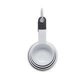 KitchenAid Classic Measuring Cups, Set of 4, White/Black