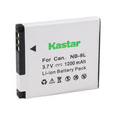 Kastar Battery (1-Pack) for Canon NB-8L and CB-2LAE Work with Canon PowerShot A2200, A3000 is, A3100 is, A3200 is, A3300 is Cameras