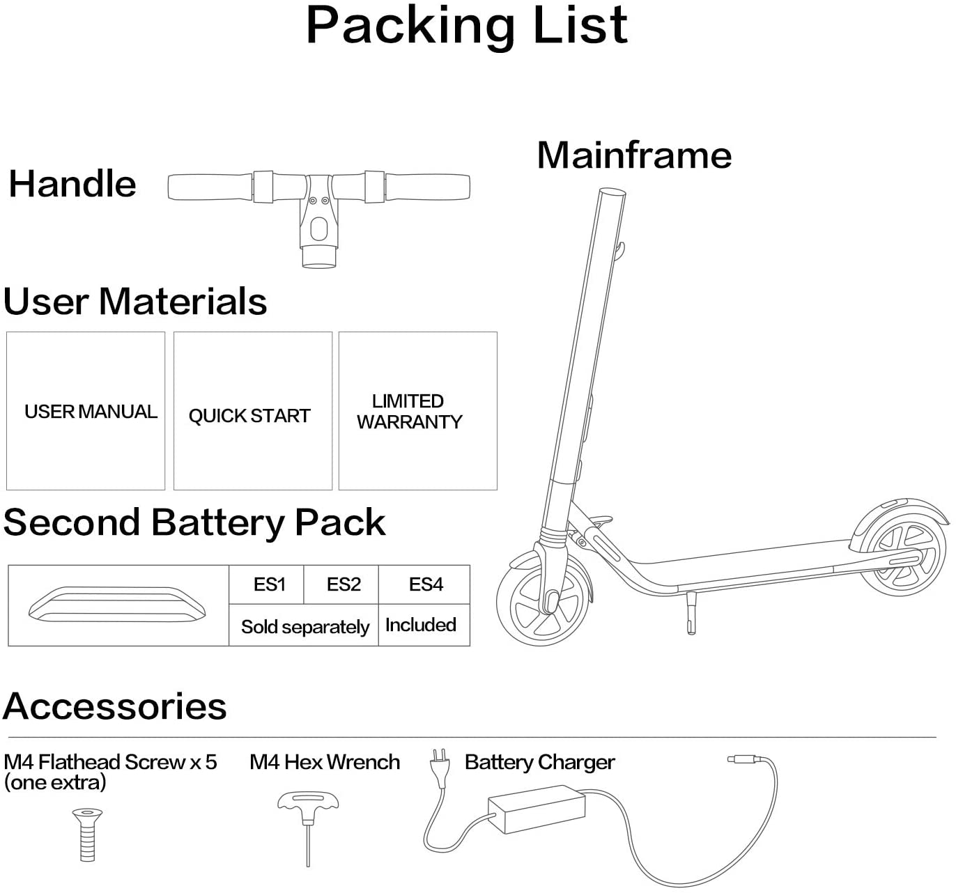 Bateria Segway Ninebot Es1 Es2 Es4 Repuesto Scooter | Envío Gratis