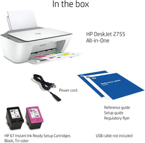 HP DeskJet 2722 All-in-One Wireless Color Inkjet Printer