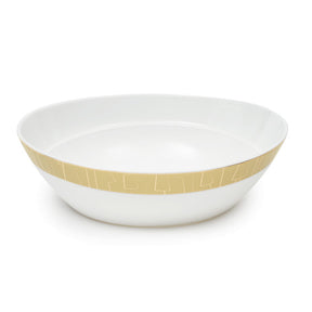Brilliant Seville Gold Salad Bowl 10"