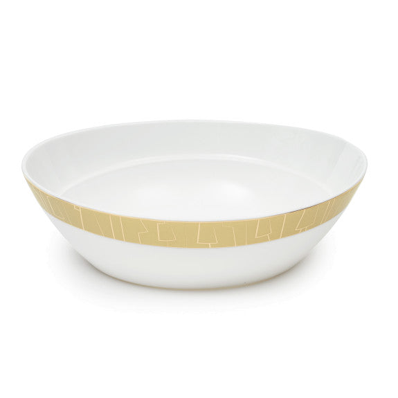 Brilliant Seville Gold Salad Bowl 10"