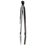 OXO Good Grips 12" Locking Tongs, Stainless Steel