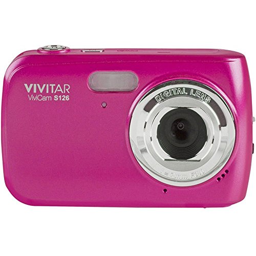 Vivitar ViviCam S126 Digital Camera (Black, Blue, Pink)