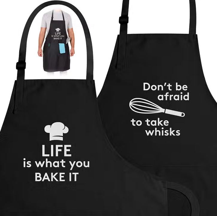 Zulay Aprons For Women, Men & Couples With Pockets