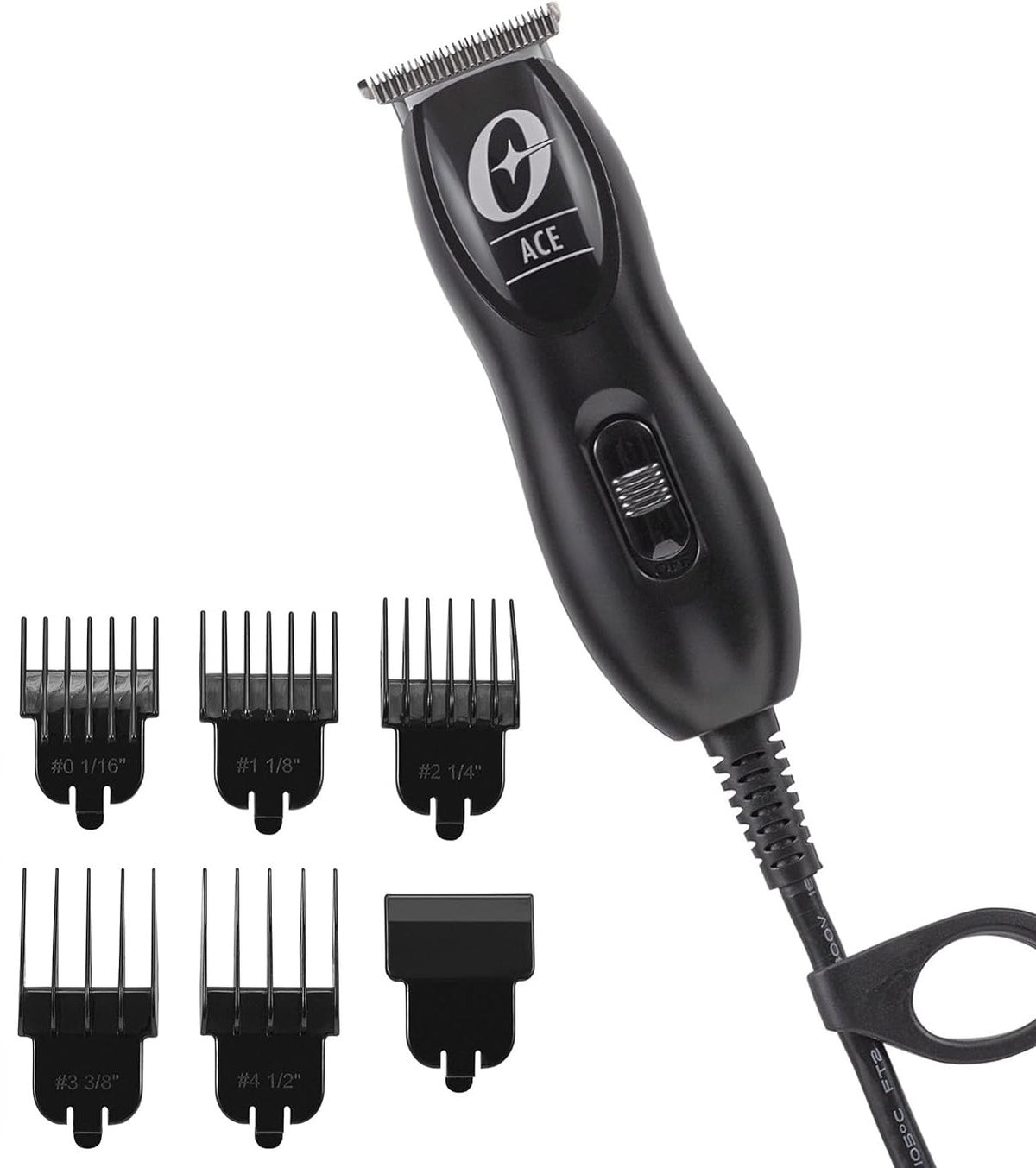 Oster Ace T Blade Corded Trimmer Finisher with Combs 0,1,2,3,4
