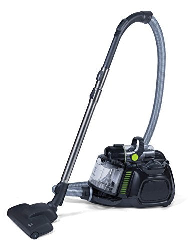 Electrolux EL4021A Black Silent Performer Cyclonic Bagless Canister Vacuum - includes cleaning tools with 3-in-1 crevice tool washable HEPA filter and Clean Air Filtration NOBAGVAC
