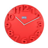 Kadra Red Wall Clock