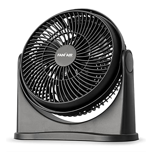 FanFair 8” Turbo Fan High Performance Air Circulator High Velocity Fan