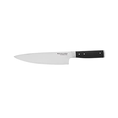KitchenAid Gourmet Forged Chef Knife, 8-Inch, Black