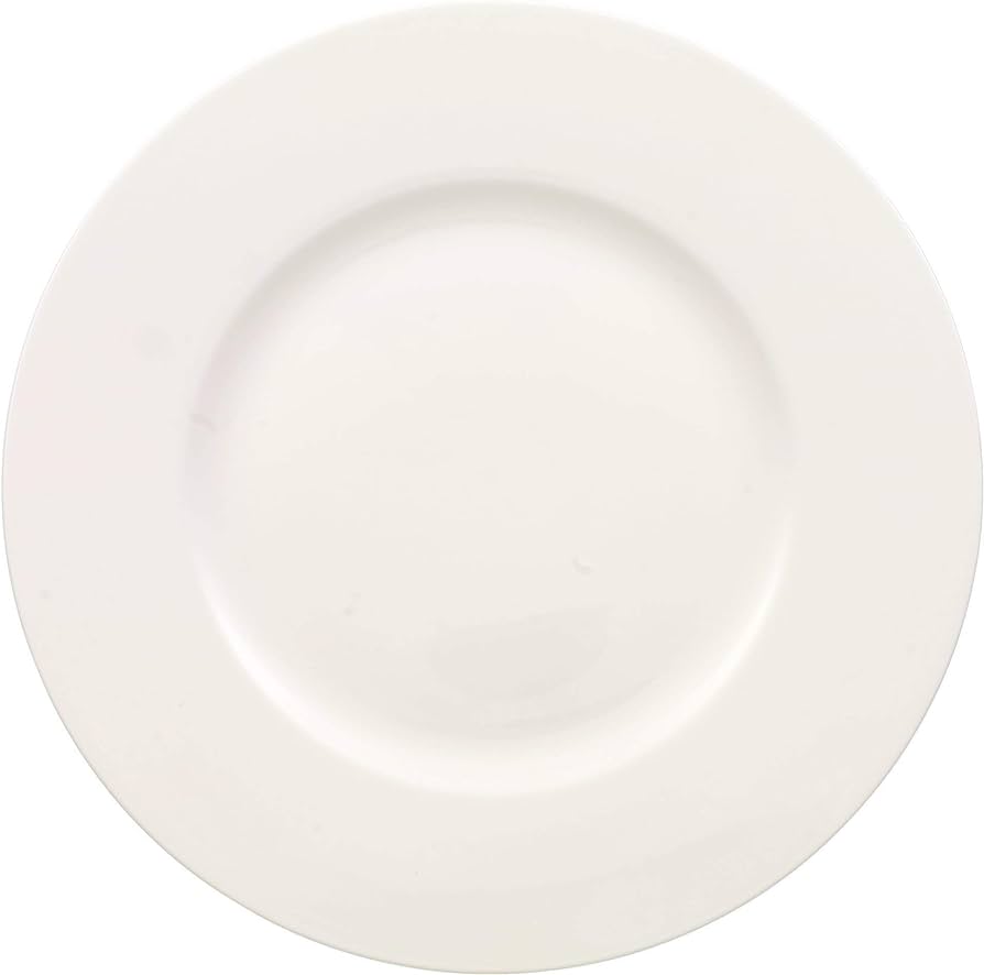 Villeroy & Boch Premium Bone Porcelain Anmut Salad Plate, 8.75"