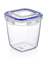 Superio Food Storage Plastic Containers, Airtight Leak-Proof Meal Prep Containers, Square Deep Container, 3.5 Qt