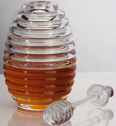 Huang Acrylic Honey Jar with Server