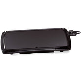 Presto Cool Touch Electric Griddle with Slide-Out Drip Tray and Adjustable Temperature Control (20" x 10.5")